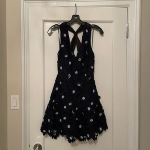 Milly Ania poppy lace dress